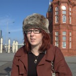 Tourist by the Pierhead Building