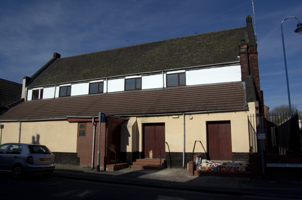 The Islamic Centre in Beresford Street, Shelton