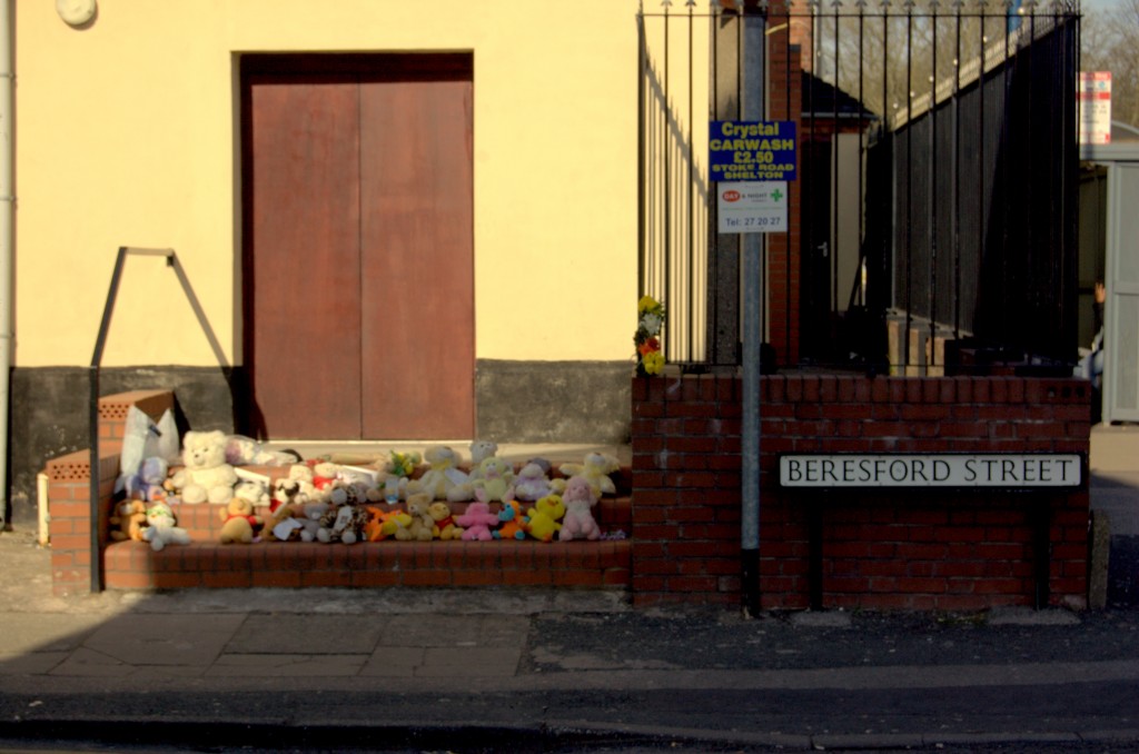 The site where the baby was discovered
